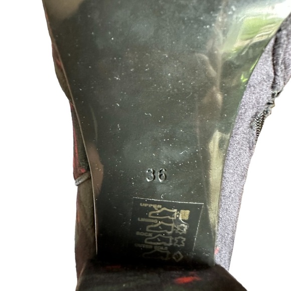 Anthropologie Bruno Premie Velour Booties - Picture 7 of 9